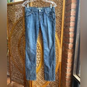 !it Jeans Women's Straight Leg Low Cut Medium Wash Size 27